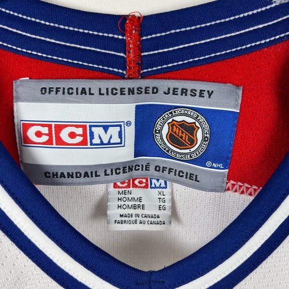 Montreal Canadiens White Away Jersey – CCM – Size XL - Picture 4 of 4